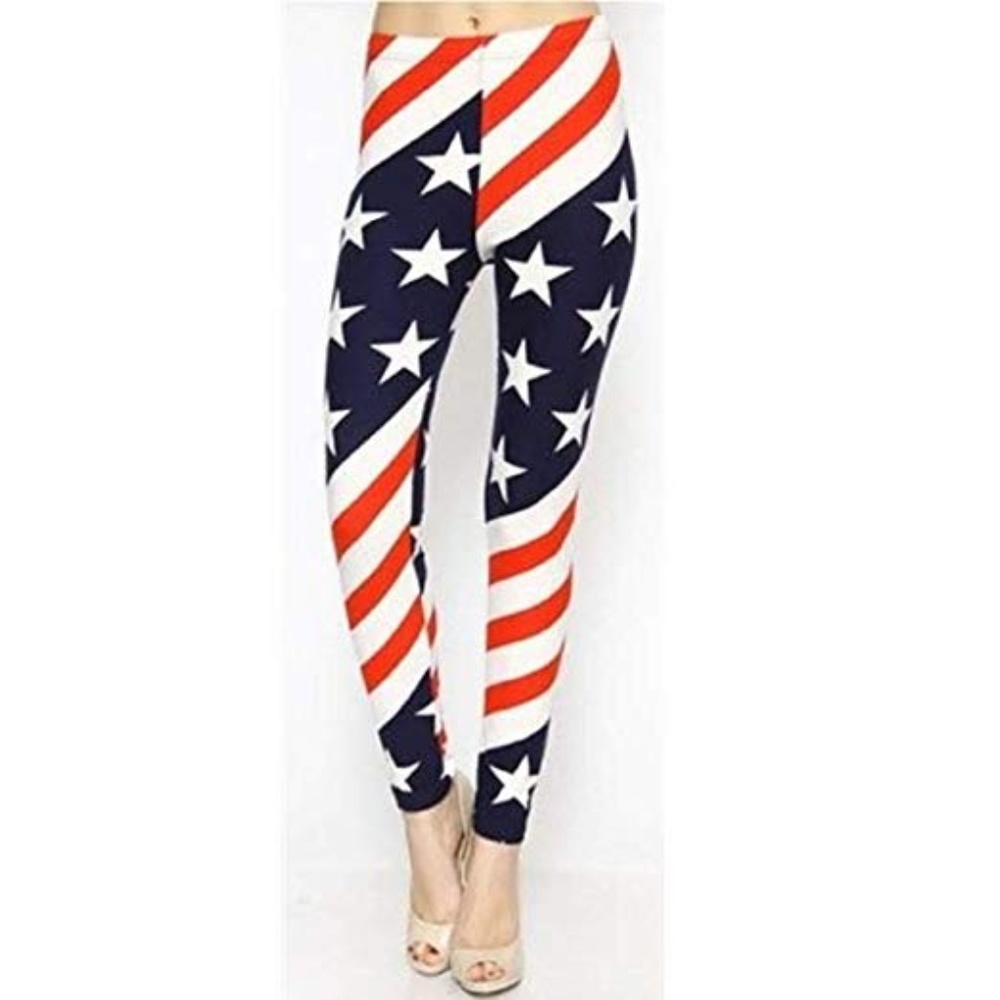 Moda Age American Flag Leggings